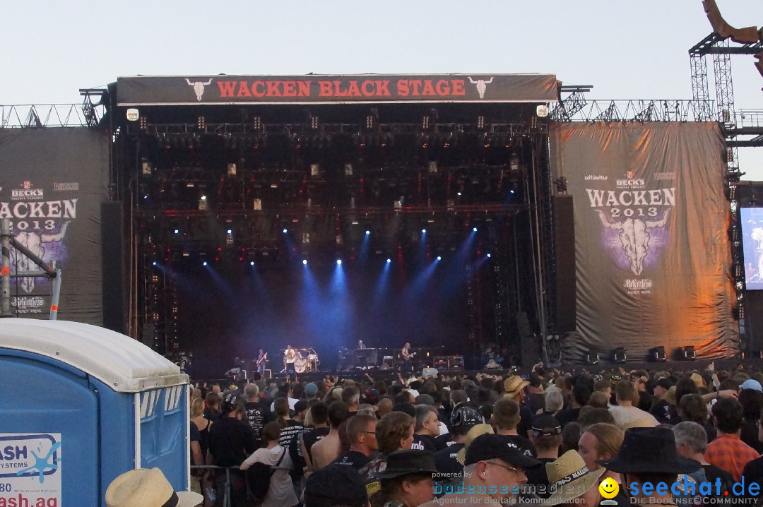 WACKEN W.O.A. Rammstein + Deep Purple: Wacken, 01.08.2013