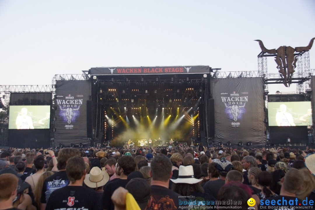 WACKEN W.O.A. Rammstein + Deep Purple: Wacken, 01.08.2013