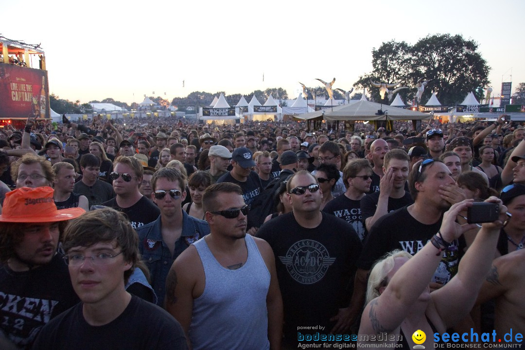 WACKEN W.O.A. Rammstein + Deep Purple: Wacken, 01.08.2013