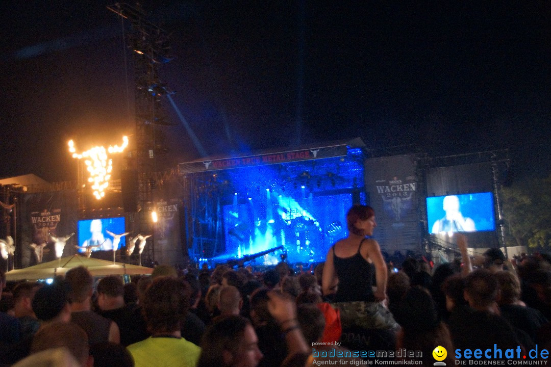 WACKEN W.O.A. Rammstein + Deep Purple: Wacken, 01.08.2013