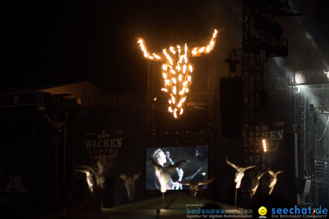 WACKEN W.O.A. Rammstein + Deep Purple: Wacken, 01.08.2013