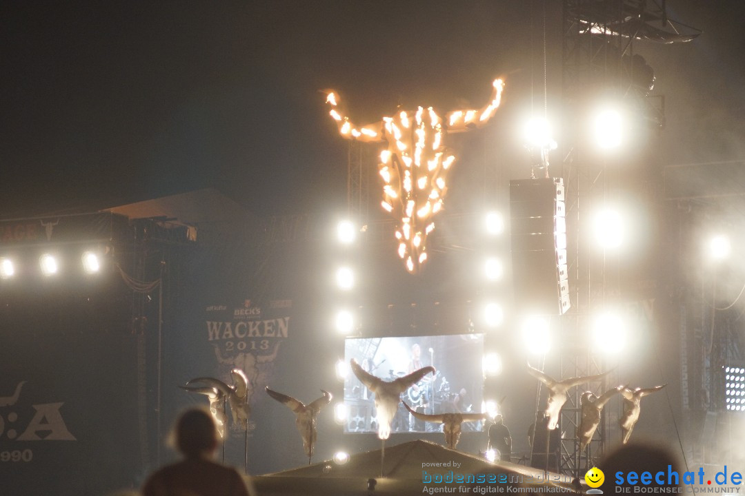 WACKEN W.O.A. Rammstein + Deep Purple: Wacken, 01.08.2013