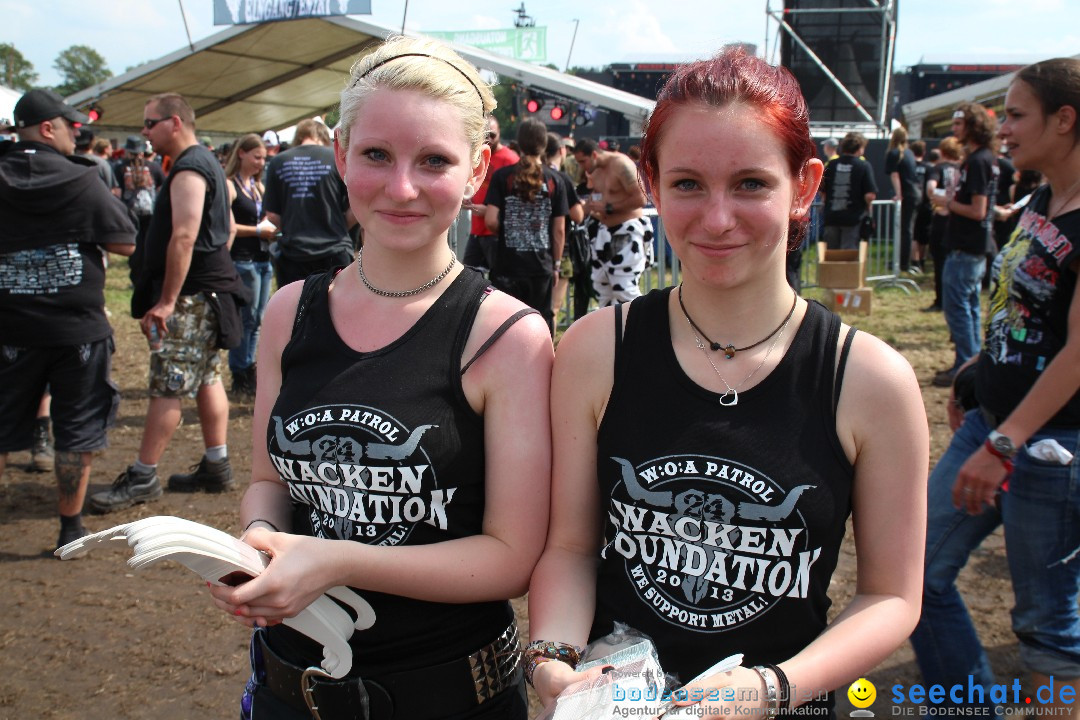 WACKEN W.O.A. Rammstein + Deep Purple: Wacken, 01.08.2013