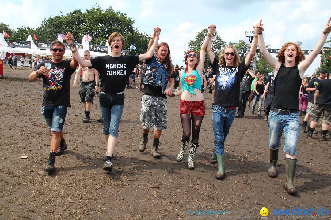 WACKEN W.O.A. Rammstein + Deep Purple: Wacken, 01.08.2013