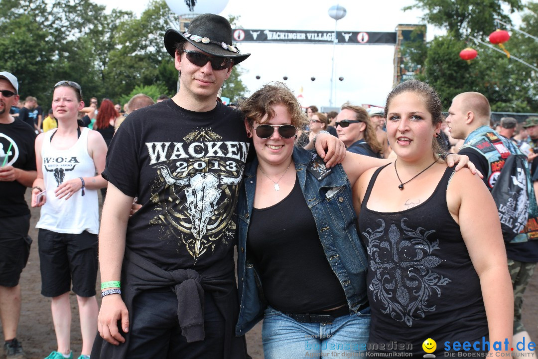 WACKEN W.O.A. Rammstein + Deep Purple: Wacken, 01.08.2013