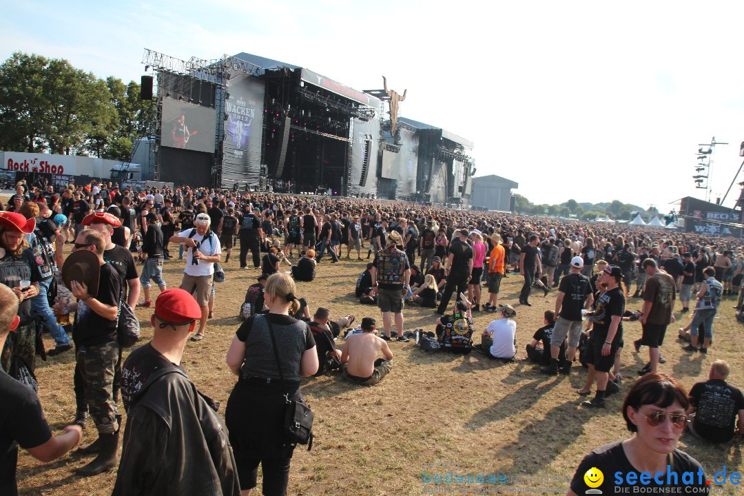 WACKEN W.O.A. Rammstein + Deep Purple: Wacken, 01.08.2013