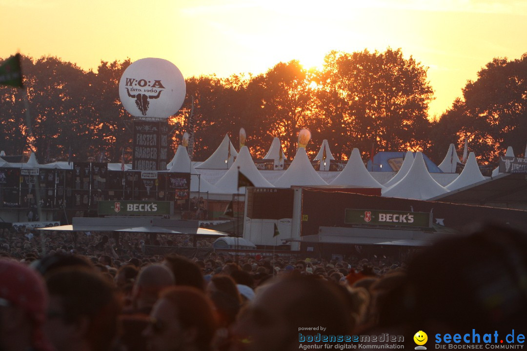 WACKEN W.O.A. Rammstein + Deep Purple: Wacken, 01.08.2013