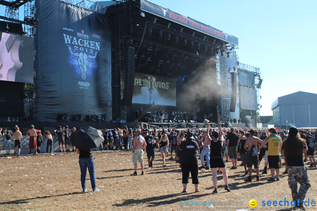 WACKEN Open Air 2013 W.O.A. mit DORO: Wacken, 02.08.2013