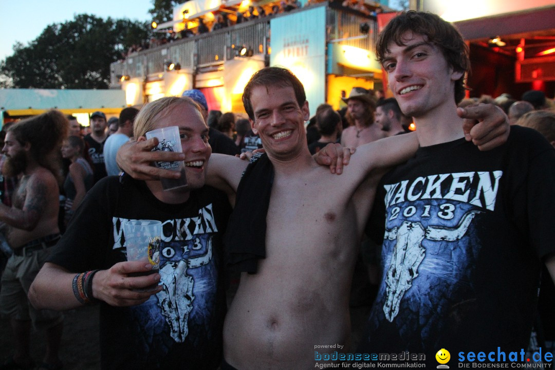 WACKEN Open Air 2013 W.O.A. mit DORO: Wacken, 02.08.2013