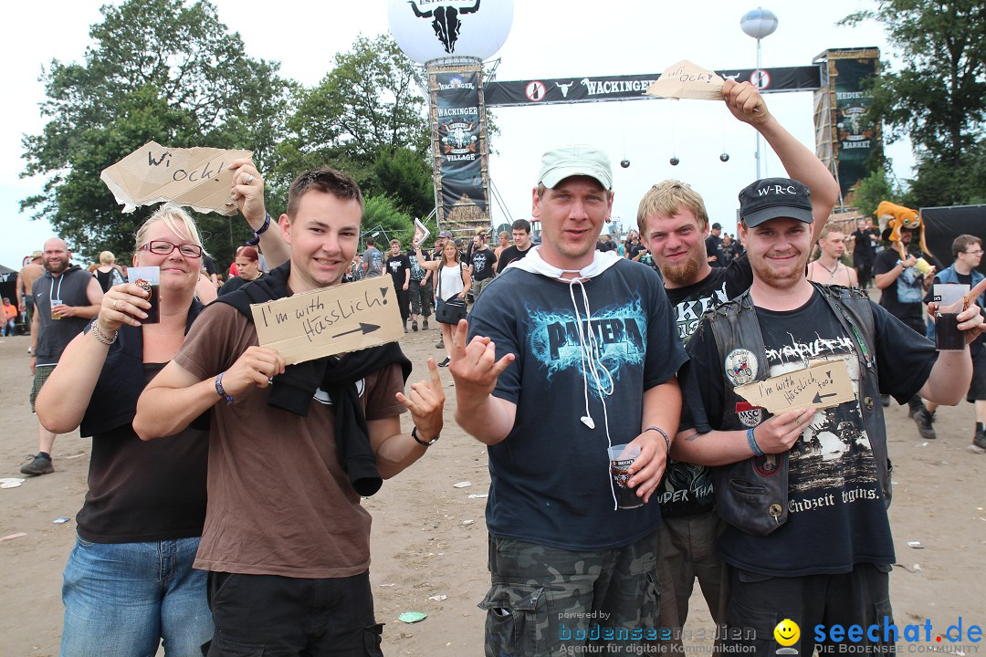 WACKEN W:O:A Biggest Heavy Metal Open Air in the world: Wacken, 03.08.2013