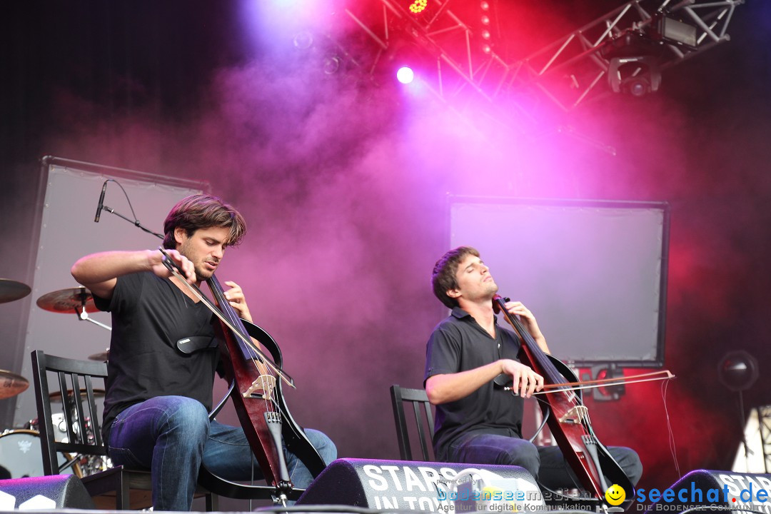 Stars in Town: 2CELLOS, LISSIE, KATIE MELUA: Schaffhausen, 08.08.2013