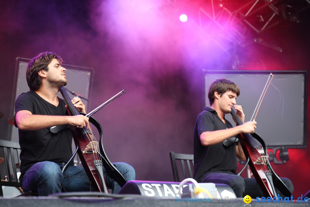 Stars in Town: 2CELLOS, LISSIE, KATIE MELUA: Schaffhausen, 08.08.2013