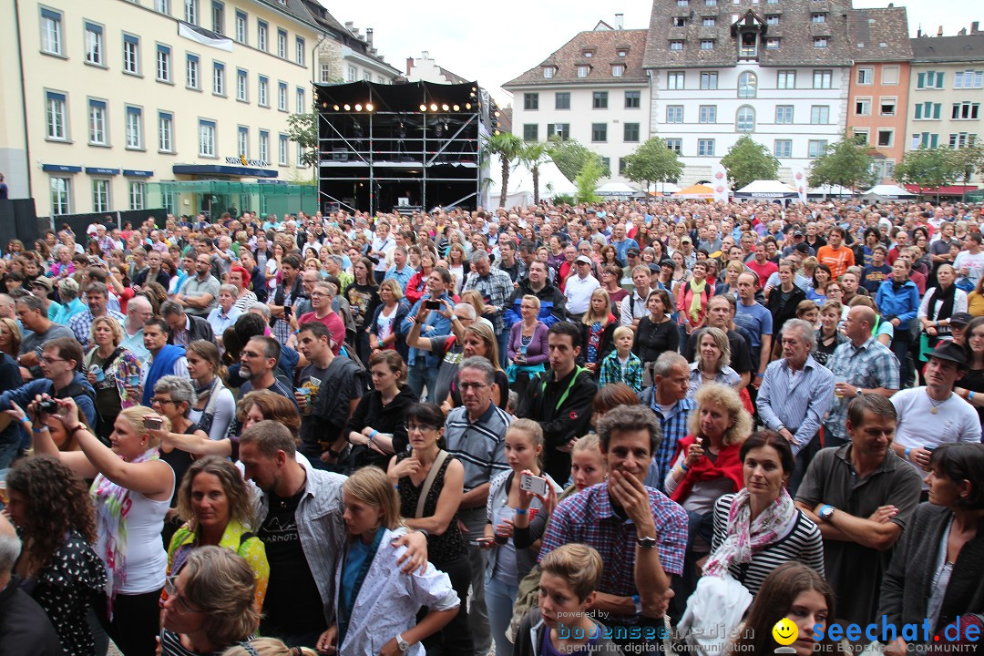 Stars in Town: 2CELLOS, LISSIE, KATIE MELUA: Schaffhausen, 08.08.2013