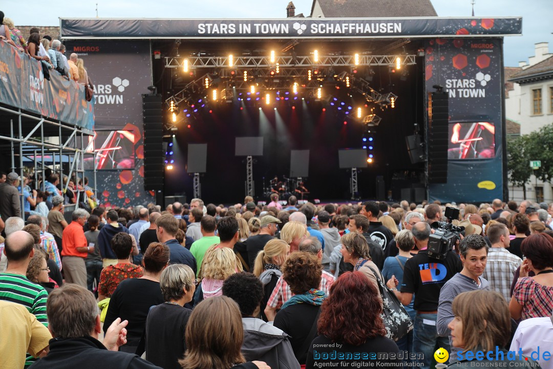 Stars in Town: 2CELLOS, LISSIE, KATIE MELUA: Schaffhausen, 08.08.2013