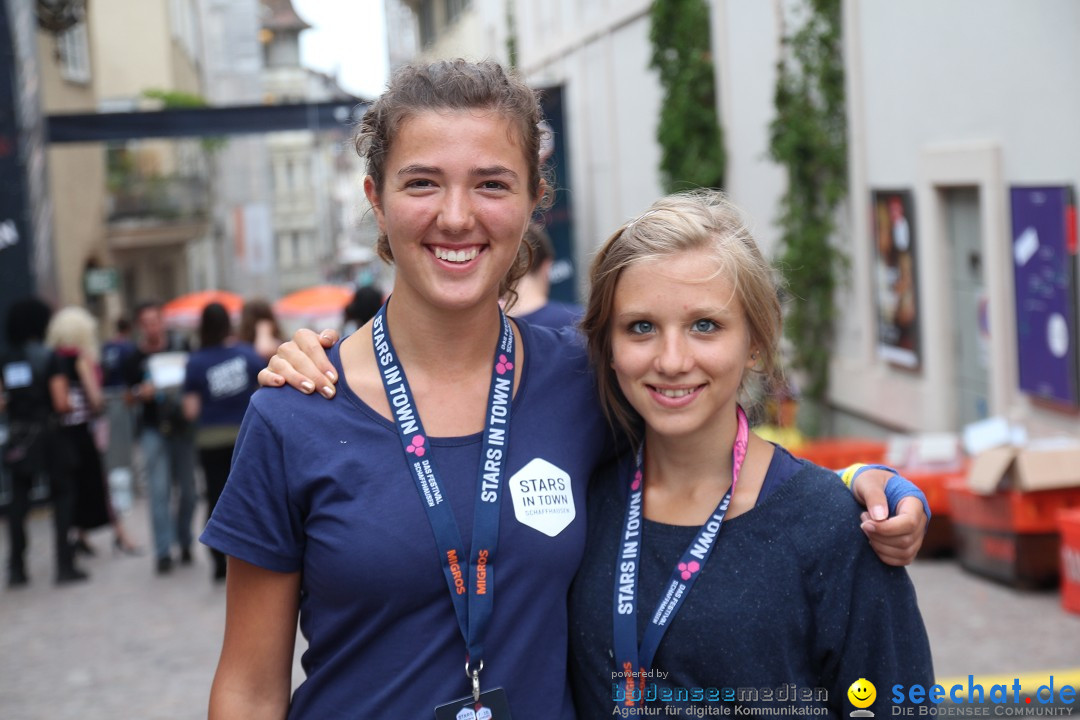 Stars in Town: 2CELLOS, LISSIE, KATIE MELUA: Schaffhausen, 08.08.2013