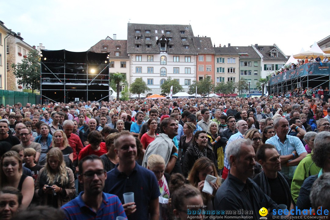 Stars in Town: 2CELLOS, LISSIE, KATIE MELUA: Schaffhausen, 08.08.2013