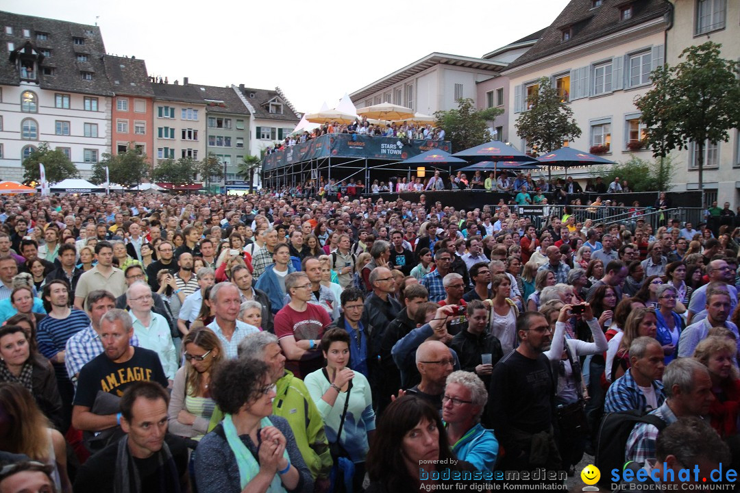 Stars in Town: 2CELLOS, LISSIE, KATIE MELUA: Schaffhausen, 08.08.2013