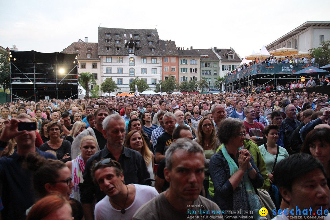 Stars in Town: 2CELLOS, LISSIE, KATIE MELUA: Schaffhausen, 08.08.2013