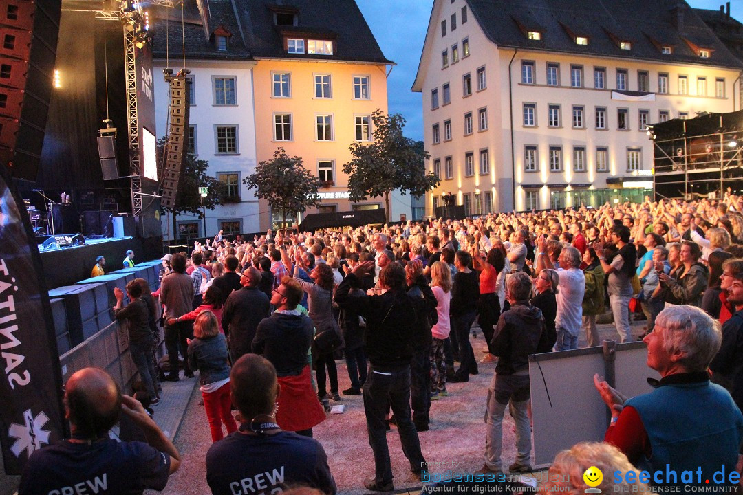 Stars in Town: 2CELLOS, LISSIE, KATIE MELUA: Schaffhausen, 08.08.2013