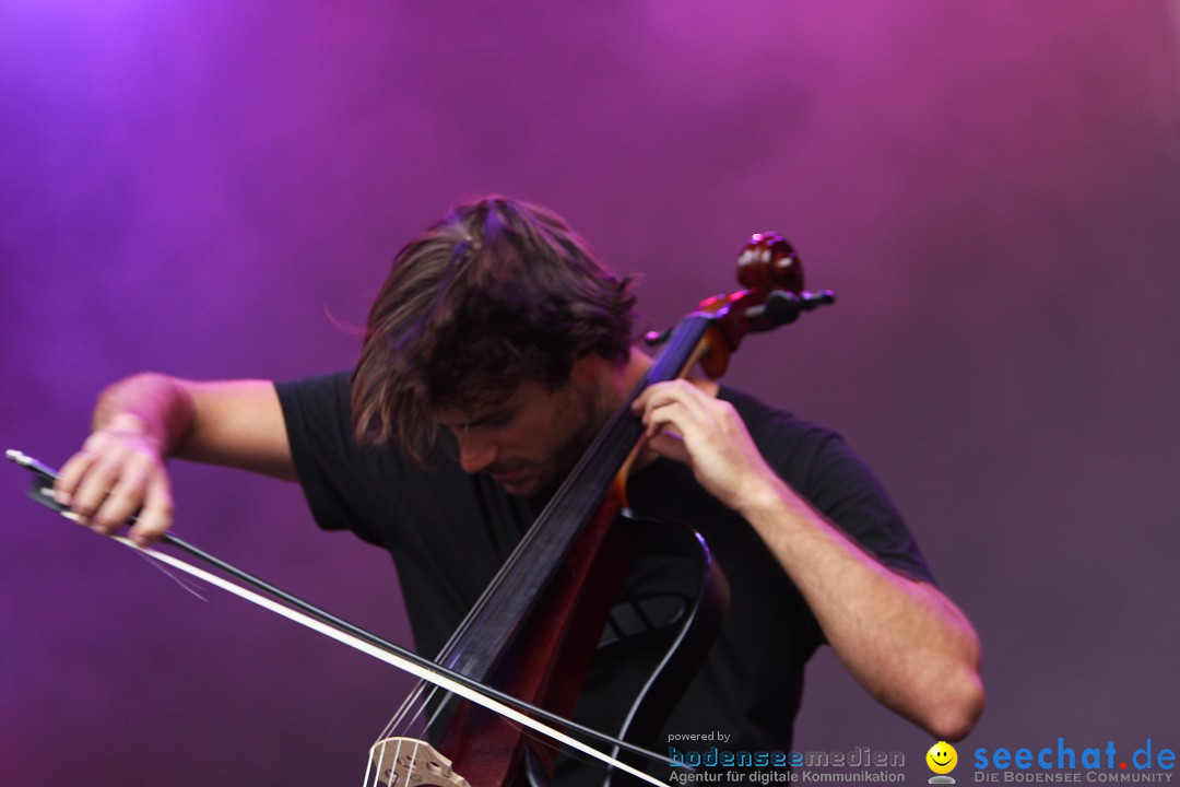 Stars in Town: 2CELLOS, LISSIE, KATIE MELUA: Schaffhausen, 08.08.2013