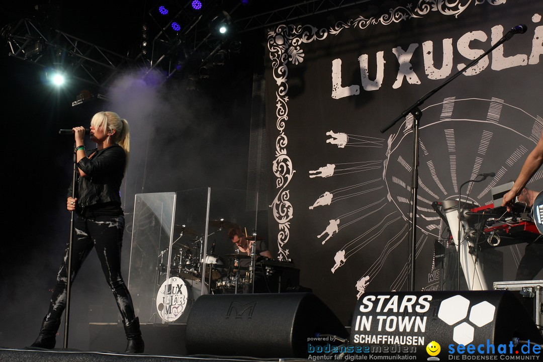 Stars in Town: LUXUSLAERM, SILBERMOND, 77 BOMBAY STREET: Schaffhausen, 09.0