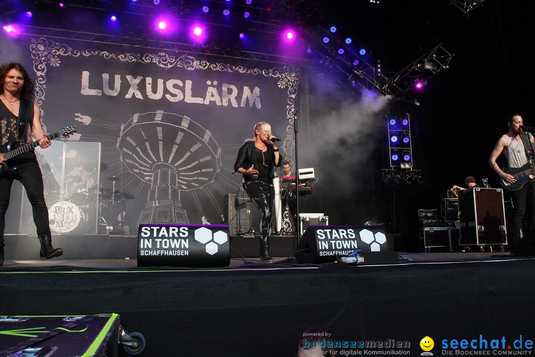 Stars in Town: LUXUSLAERM, SILBERMOND, 77 BOMBAY STREET: Schaffhausen, 09.0