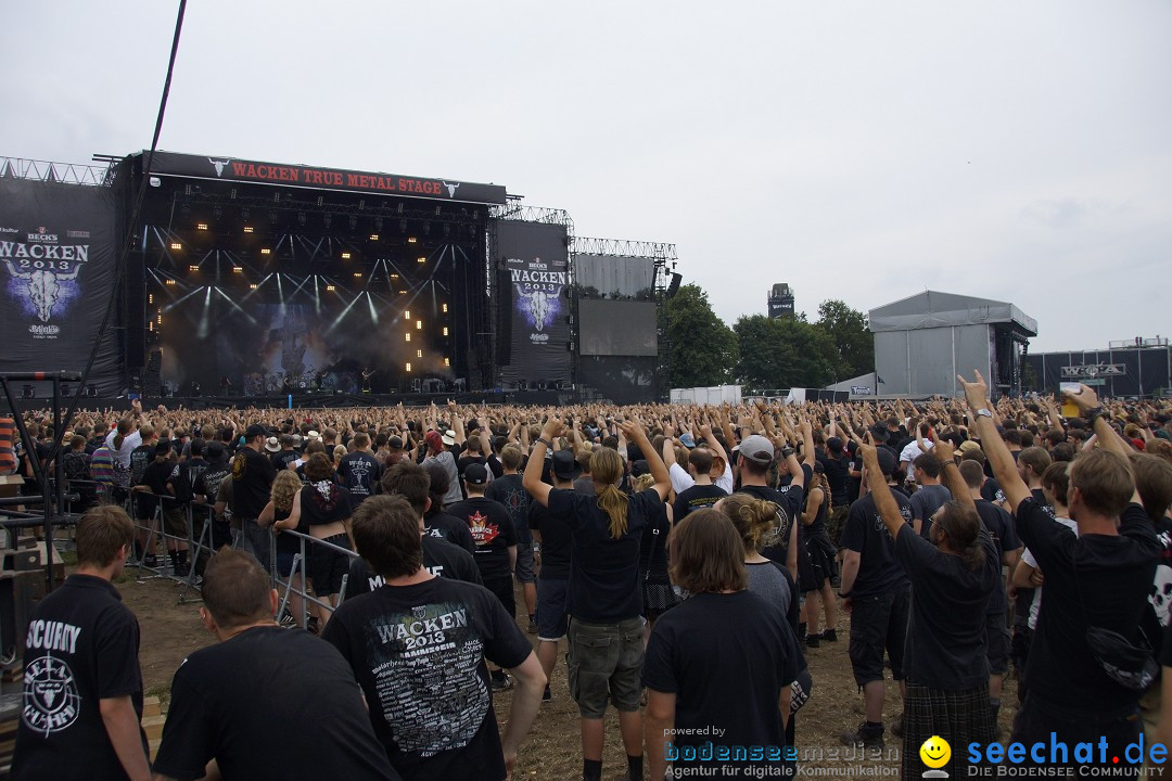 WACKEN W:O:A Biggest Heavy Metal Open Air in the world: Wacken, 03.08.2013