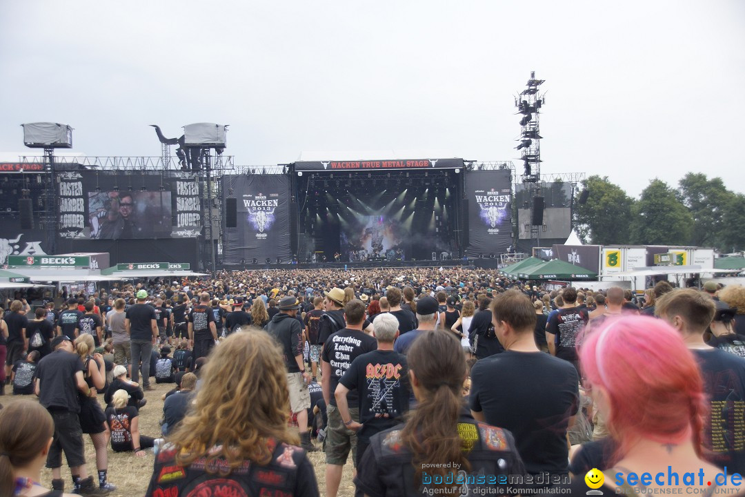 WACKEN W:O:A Biggest Heavy Metal Open Air in the world: Wacken, 03.08.2013