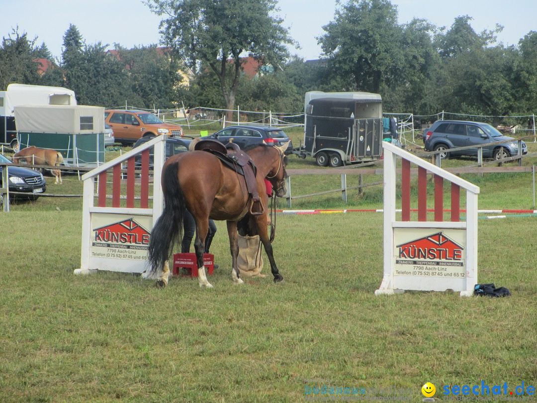 Westernreiter D-Turnier: Aach-Linz am Bodensee, 18.08.2013