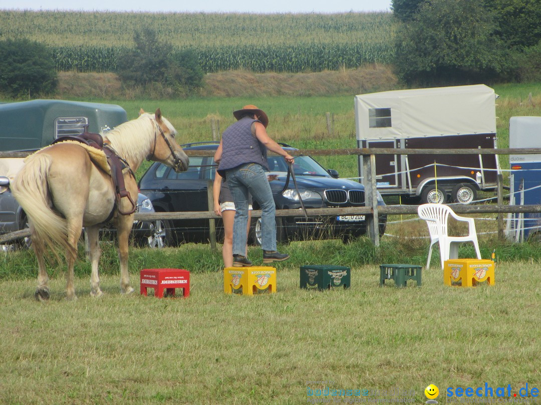 Westernreiter D-Turnier: Aach-Linz am Bodensee, 18.08.2013