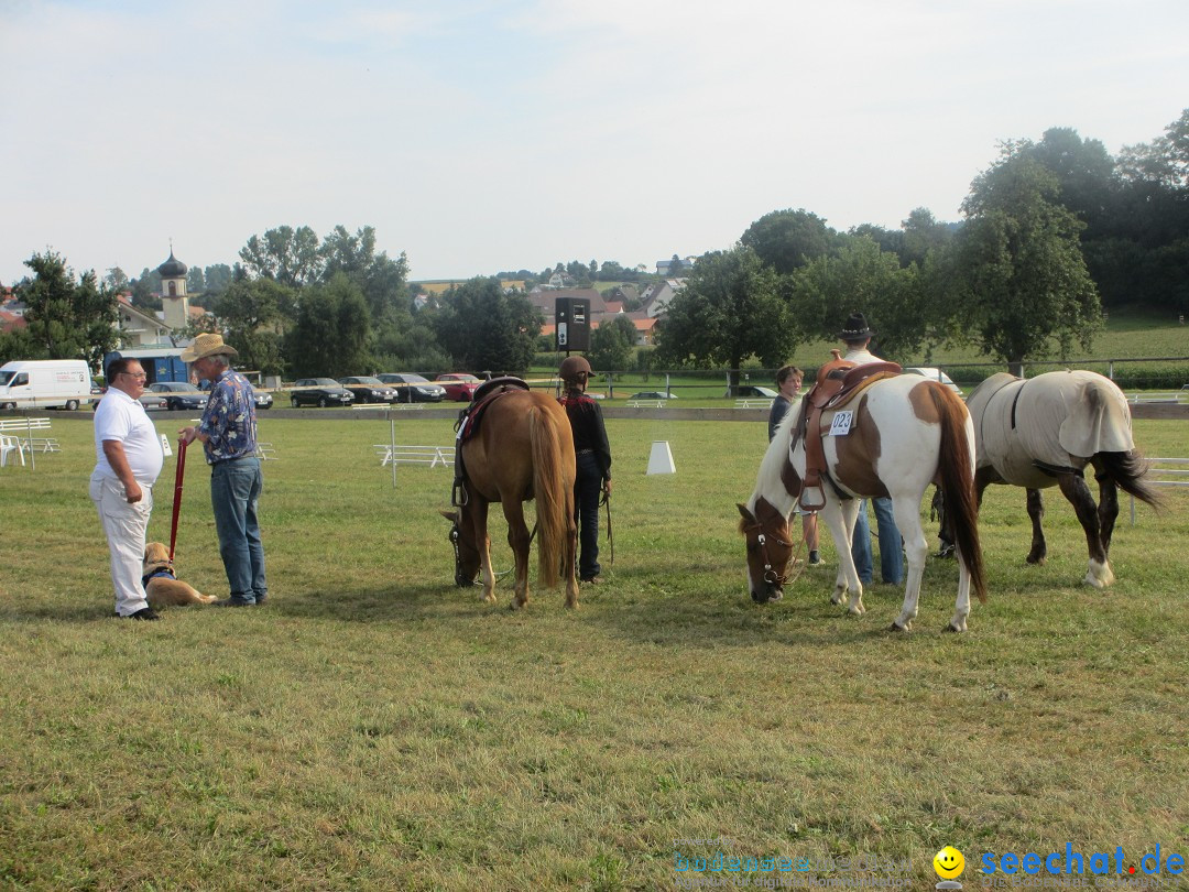 Westernreiter D-Turnier: Aach-Linz am Bodensee, 18.08.2013