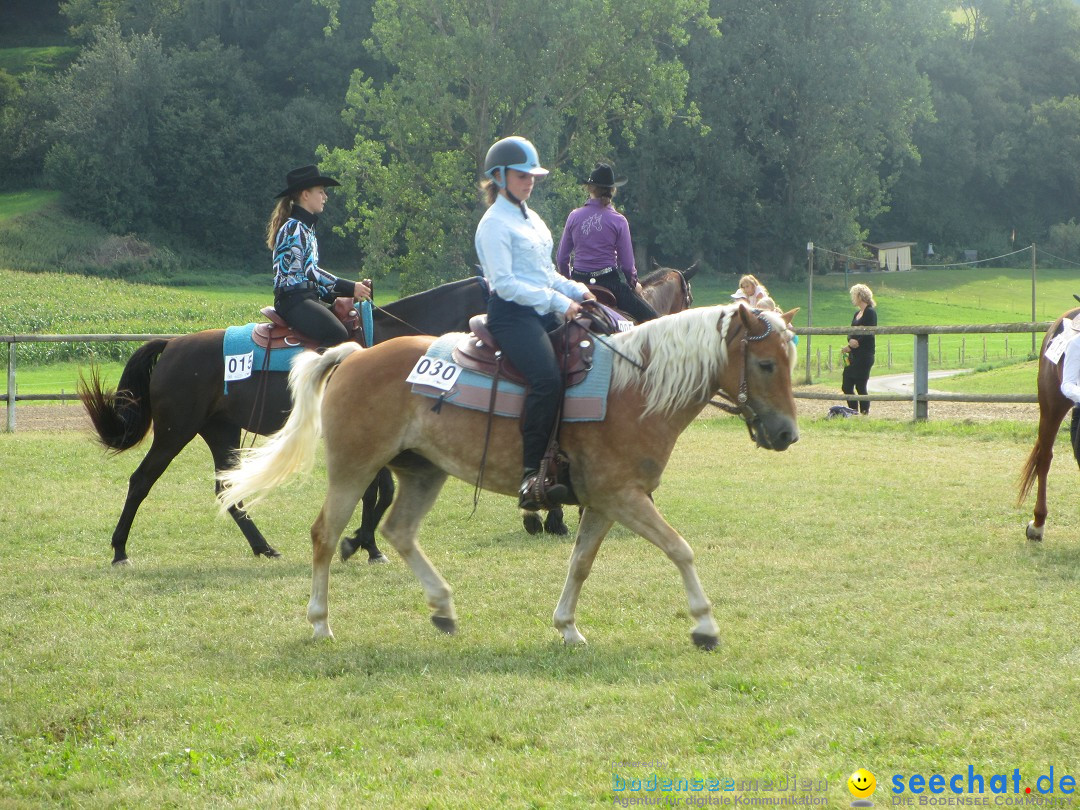 Westernreiter D-Turnier: Aach-Linz am Bodensee, 18.08.2013