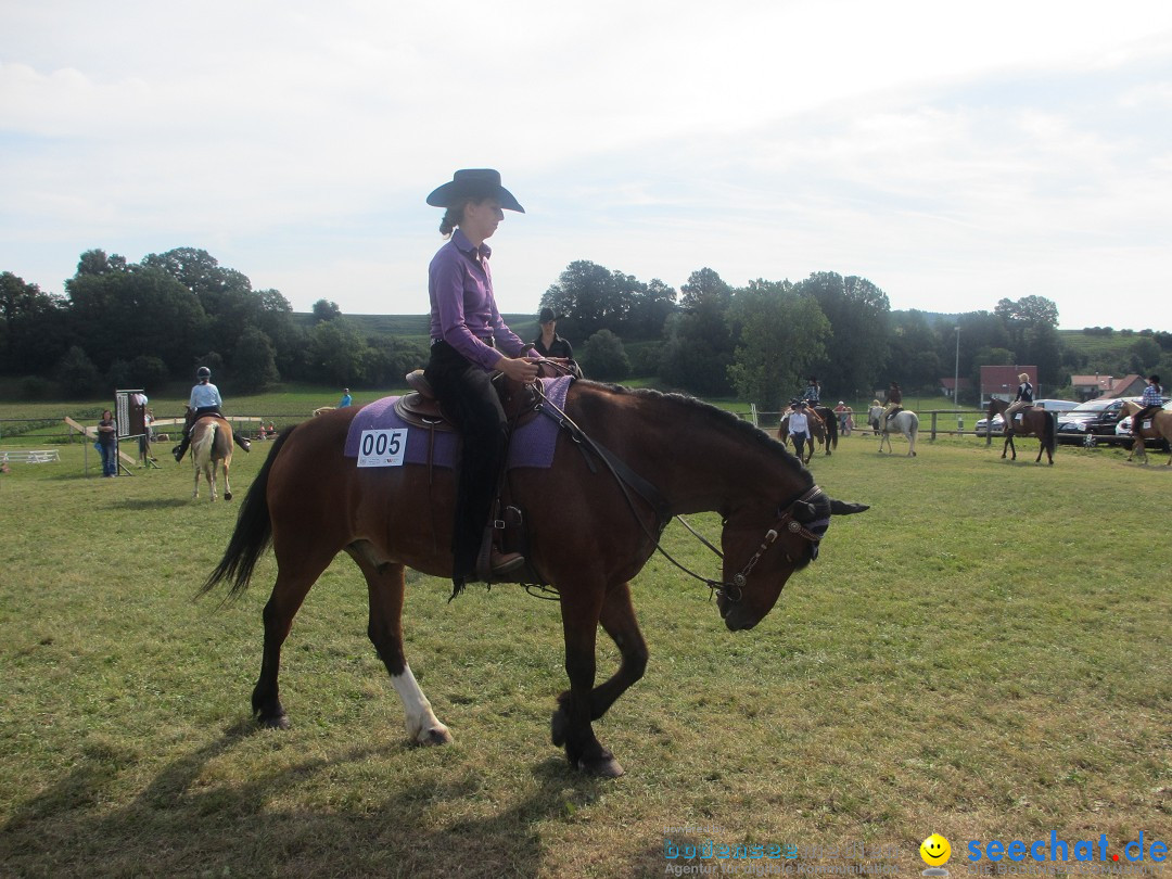 Westernreiter D-Turnier: Aach-Linz am Bodensee, 18.08.2013