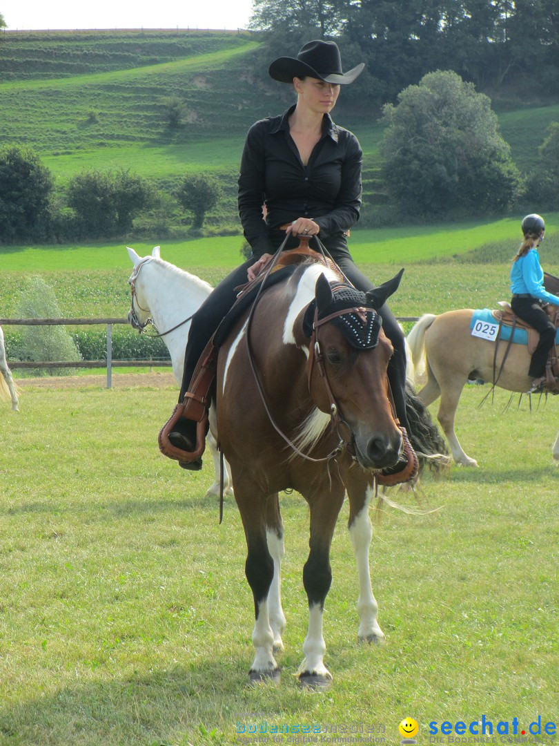 Westernreiter D-Turnier: Aach-Linz am Bodensee, 18.08.2013