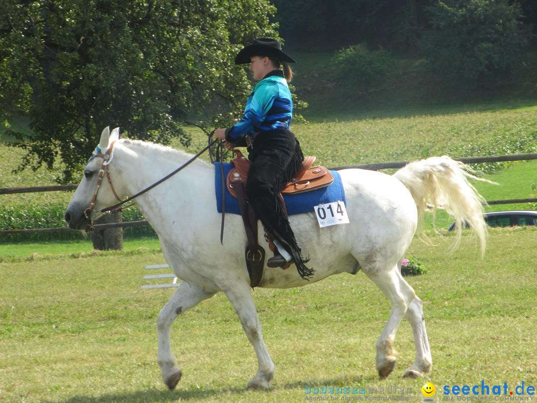 Westernreiter D-Turnier: Aach-Linz am Bodensee, 18.08.2013