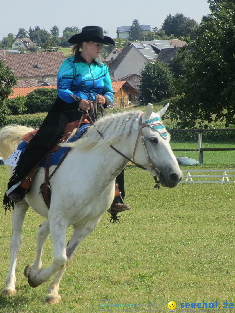 Westernreiter D-Turnier: Aach-Linz am Bodensee, 18.08.2013