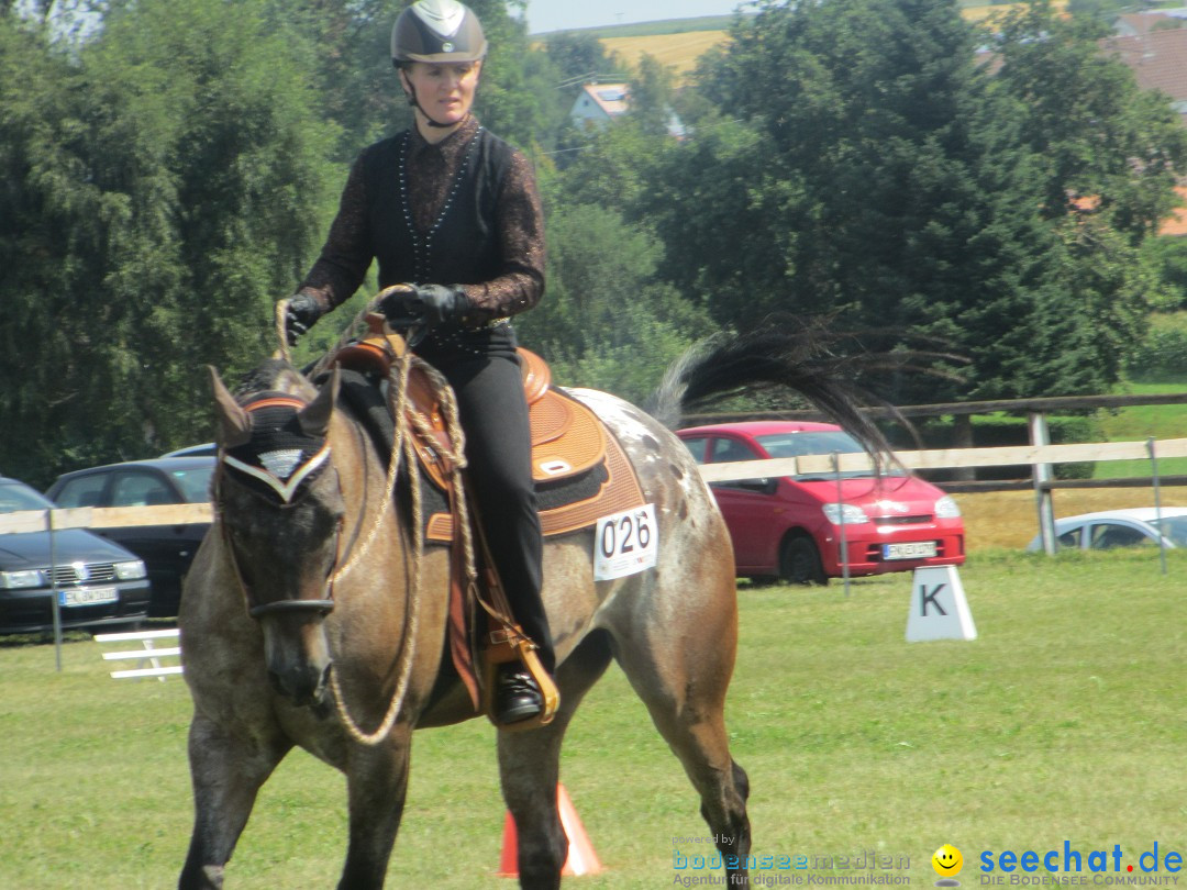 Westernreiter D-Turnier: Aach-Linz am Bodensee, 18.08.2013