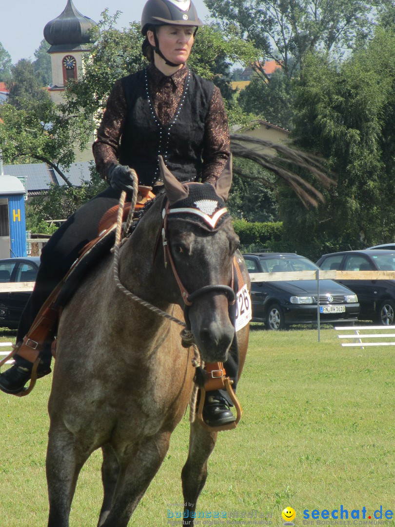 Westernreiter D-Turnier: Aach-Linz am Bodensee, 18.08.2013