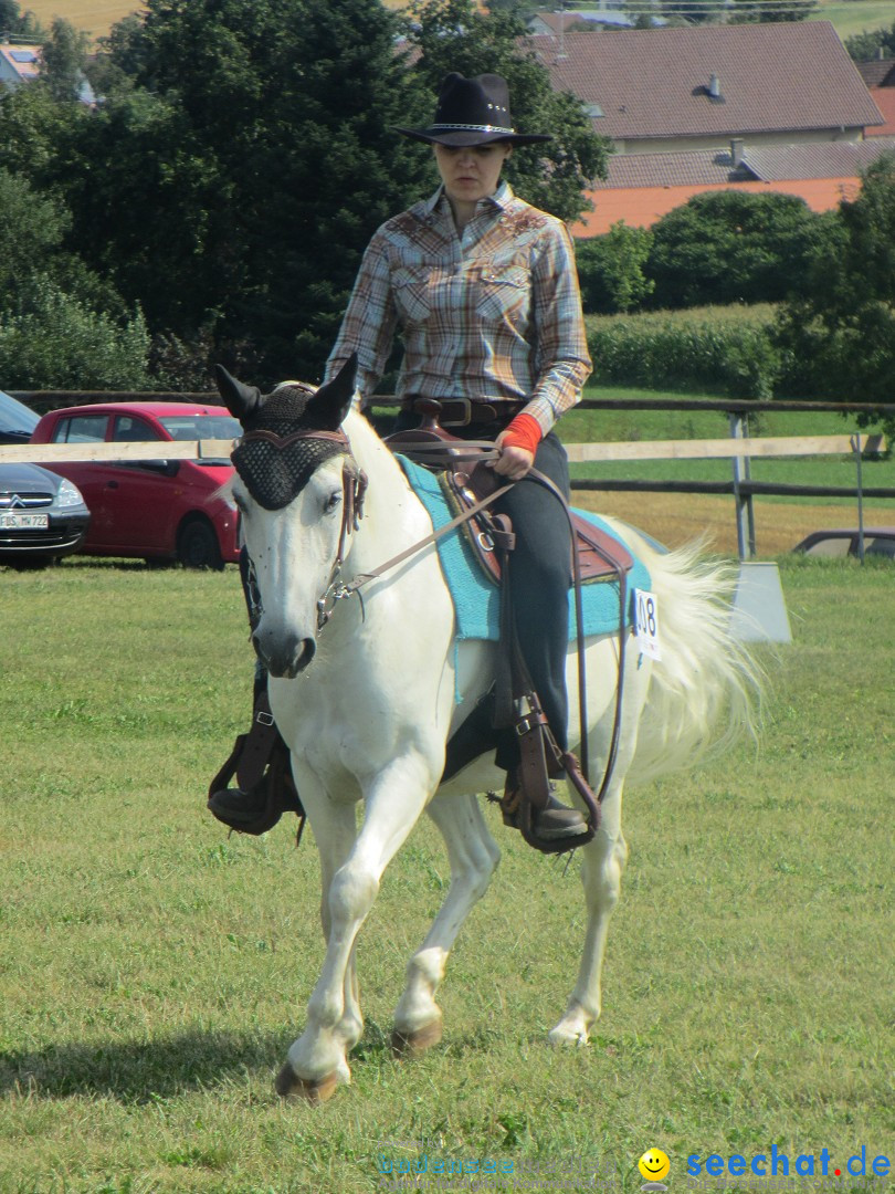 Westernreiter D-Turnier: Aach-Linz am Bodensee, 18.08.2013