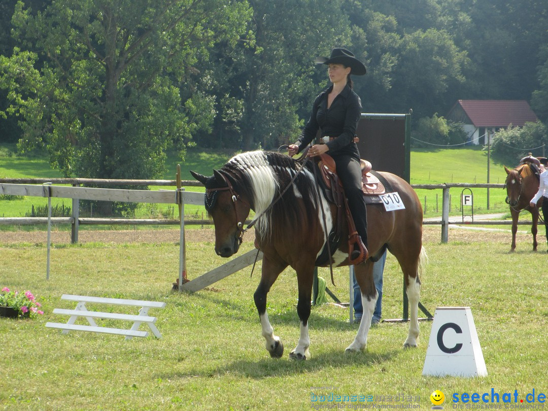 Westernreiter D-Turnier: Aach-Linz am Bodensee, 18.08.2013