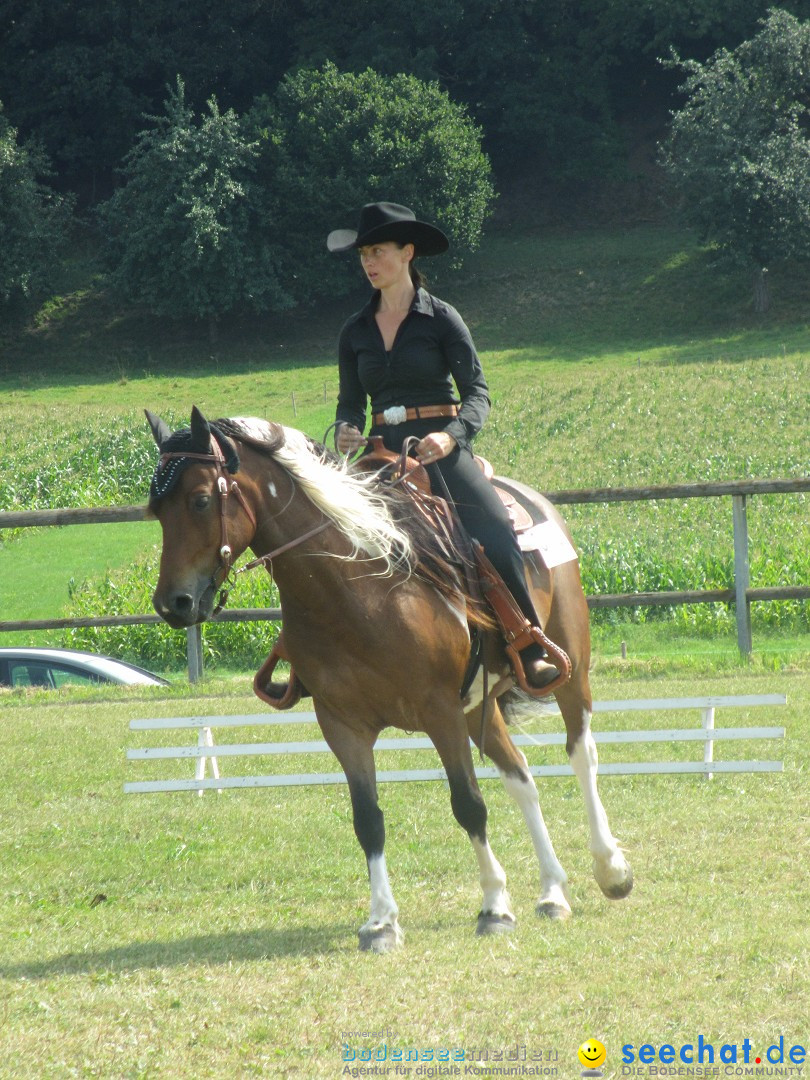 Westernreiter D-Turnier: Aach-Linz am Bodensee, 18.08.2013