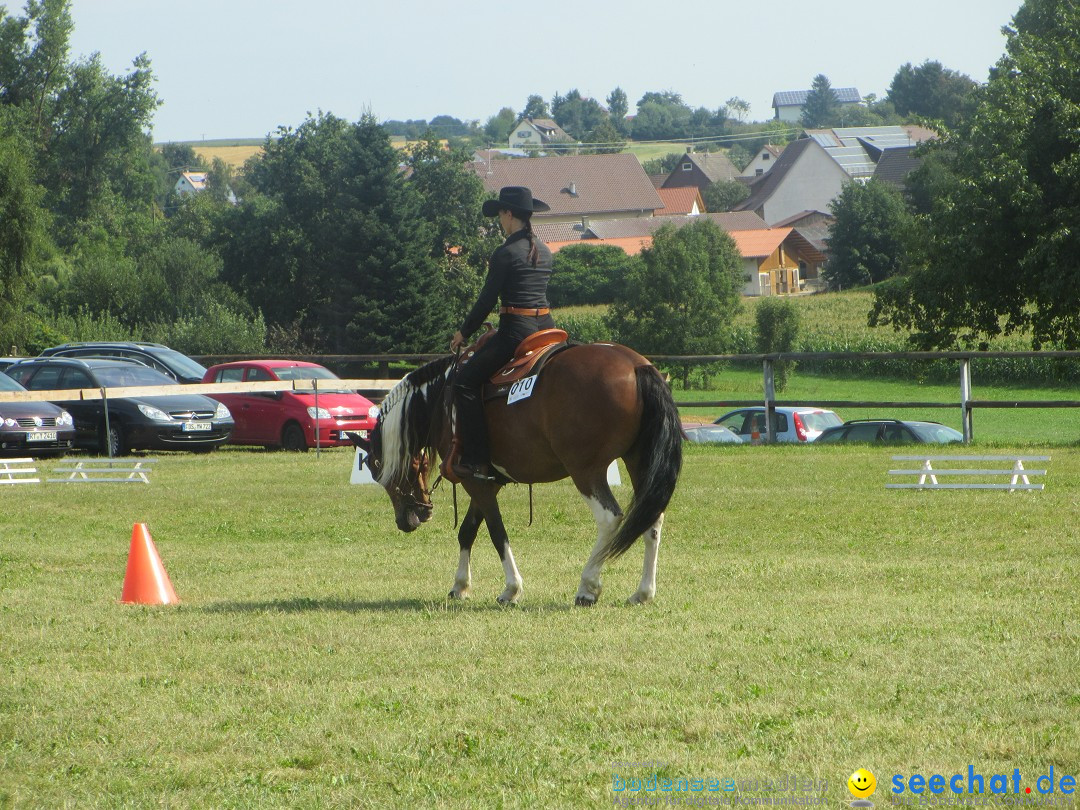 Westernreiter D-Turnier: Aach-Linz am Bodensee, 18.08.2013