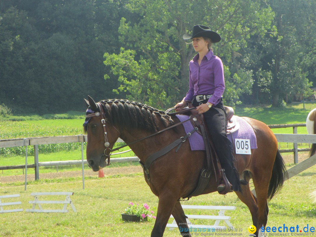 Westernreiter D-Turnier: Aach-Linz am Bodensee, 18.08.2013