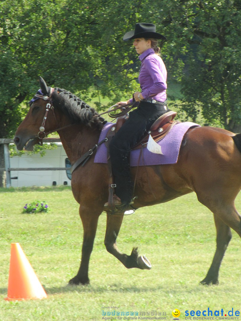 Westernreiter D-Turnier: Aach-Linz am Bodensee, 18.08.2013