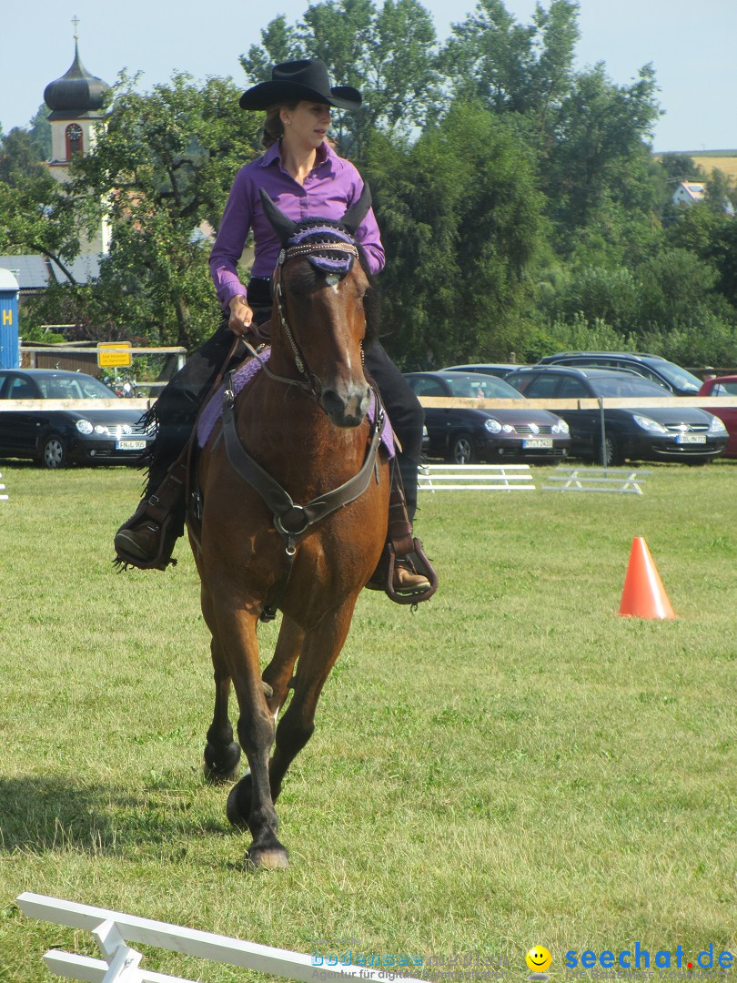 Westernreiter D-Turnier: Aach-Linz am Bodensee, 18.08.2013