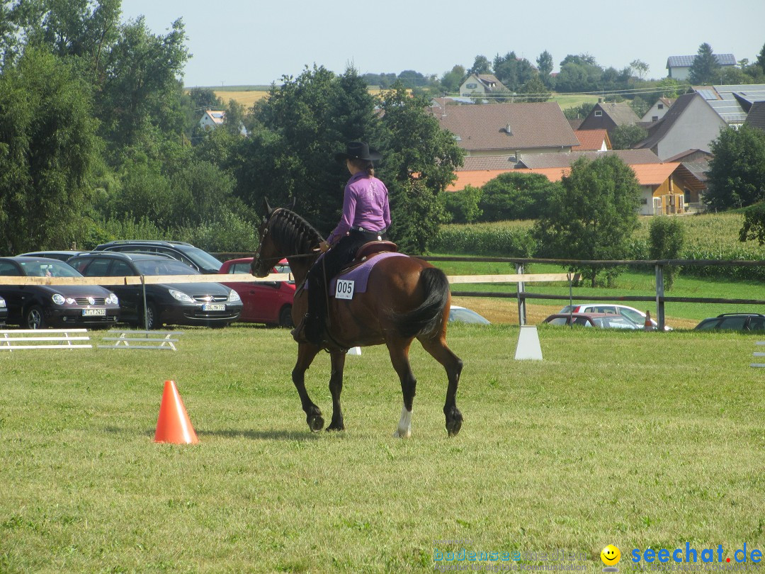 Westernreiter D-Turnier: Aach-Linz am Bodensee, 18.08.2013