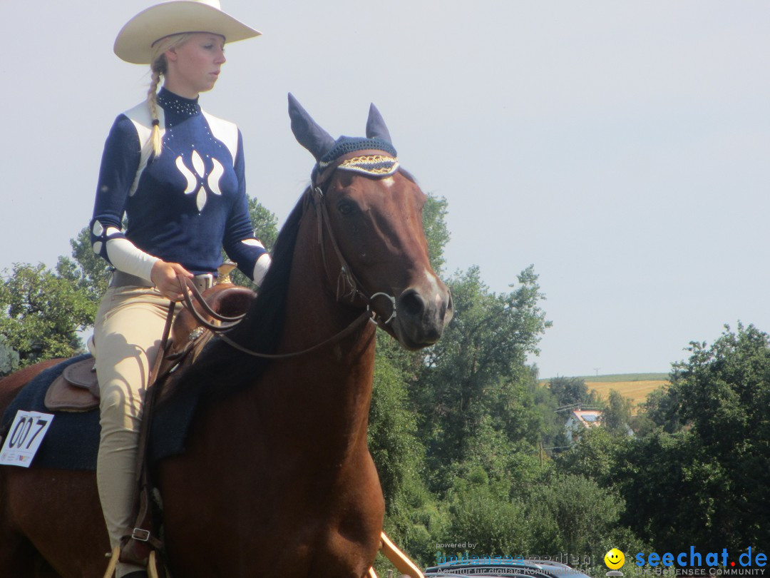 Westernreiter D-Turnier: Aach-Linz am Bodensee, 18.08.2013