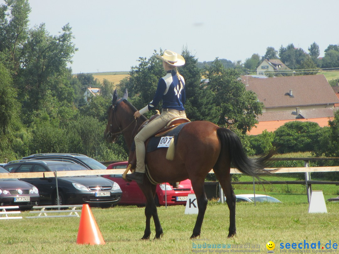 Westernreiter D-Turnier: Aach-Linz am Bodensee, 18.08.2013