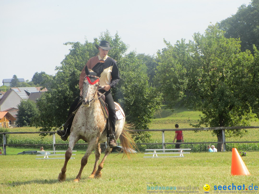 Westernreiter D-Turnier: Aach-Linz am Bodensee, 18.08.2013