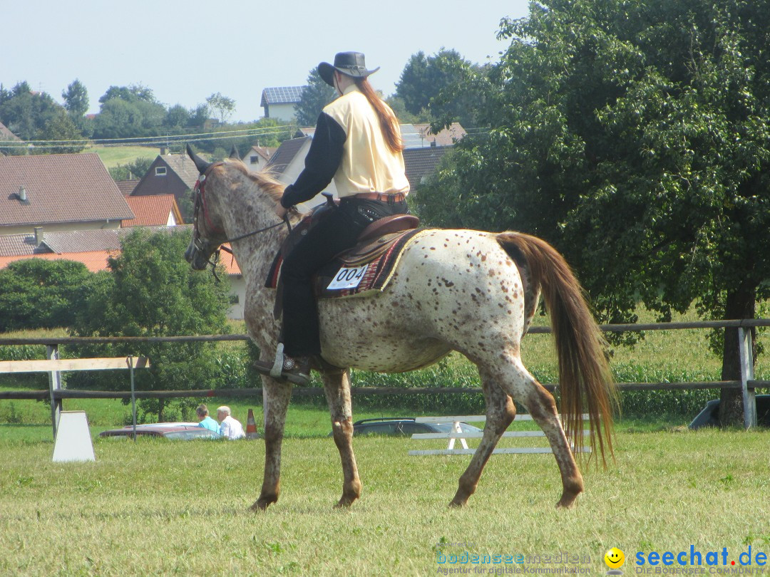 Westernreiter D-Turnier: Aach-Linz am Bodensee, 18.08.2013